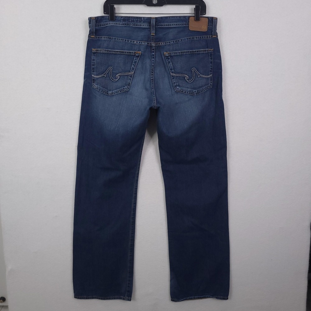 AG Adriano Goldschmied Men's Relaxed Jeans - Dark Blue